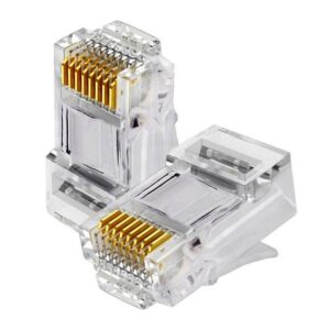 Conector Rj45 Cabo Rede Lan Plug Ethernet Cat5e